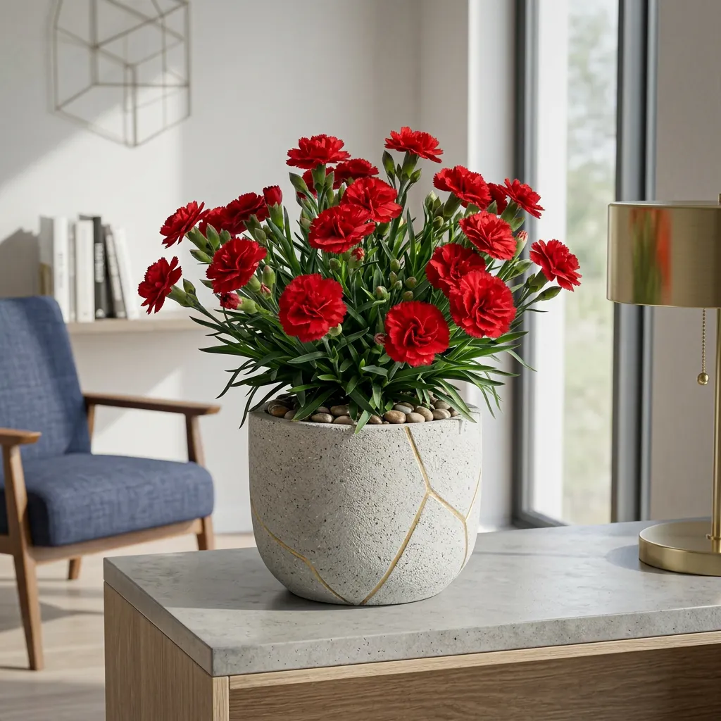 Planta Dianthus oscar mix, H 20 cm - imagine 2